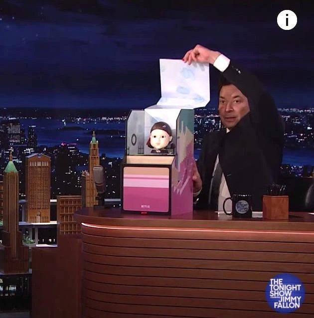 《魷魚遊戲》李政宰、朴海秀、鄭好娟、魏嘏雋 登《吉米A咖秀》