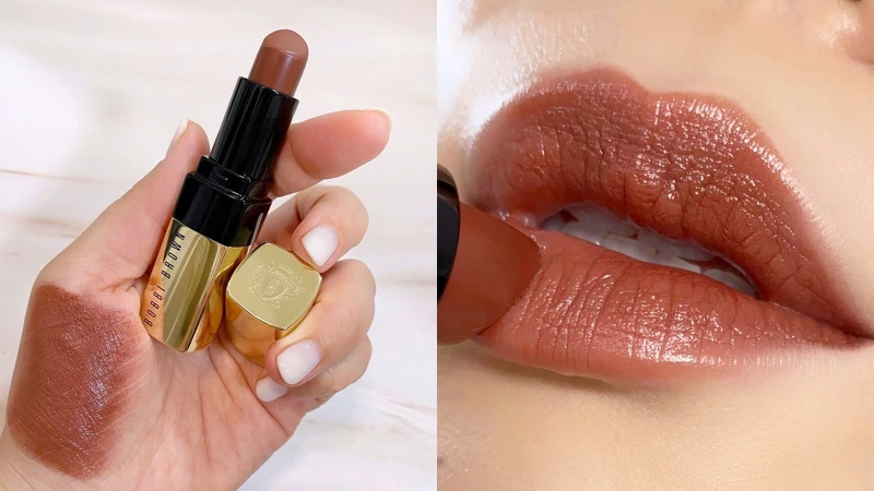 Bobbi Brown芭比波朗金緻奢華唇膏2021全新色(#HauteCocoa訂製可可)3.8g，NT1,250