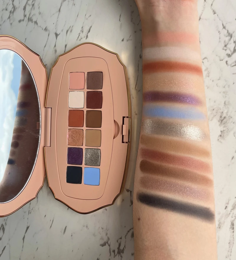 GUCCI眼影盤實際手部試色 GUCCI眼影盤實際手部試色