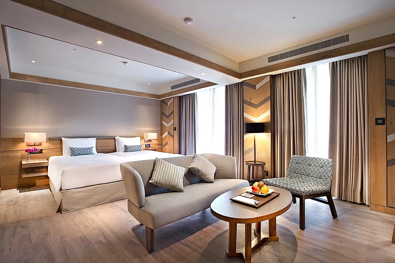 雙人精緻套房空間。 雙人精緻套房空間。