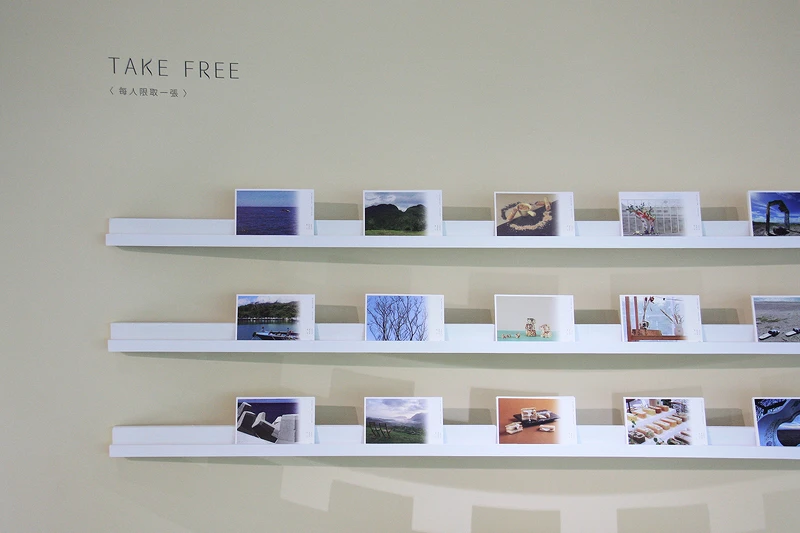 位於飯店二樓的「秋・太平洋捎來的聲音」展覽現場。 位於飯店二樓的「秋・太平洋捎來的聲音」展覽現場。