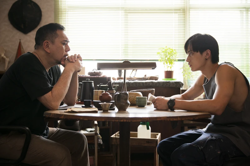 ▲范少勳寫下自己傷痛的過往。（圖／公視提供）