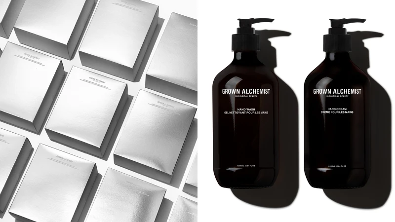 GROWN ALCHEMIST 2021聖誕系列限定手部保養組合-玻璃瓶(甜橙雪松手部清潔露380ml、經典護手霜 380ml),NT2,400。10/10 APOTHECARY獨家上市。 GROWN ALCHEMIST 2021聖誕系列限定手部保養組合-玻璃瓶(甜橙雪松手部清潔露380ml、經典護手霜 380ml),NT2,400。10/10 APOTHECARY獨家上市。