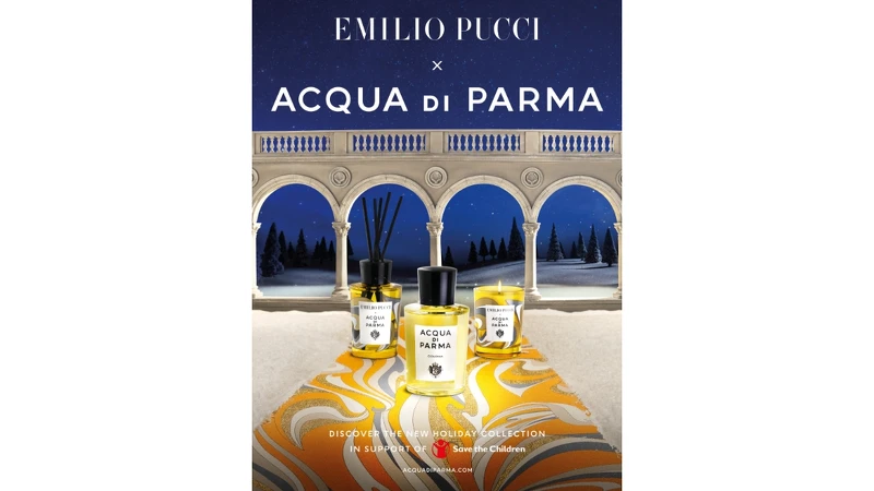 Acqua di Parma萬眾期待2021年耶誕限定X Emilio Pucci聯名系列隆重登場。 Acqua di Parma萬眾期待2021年耶誕限定X Emilio Pucci聯名系列隆重登場。