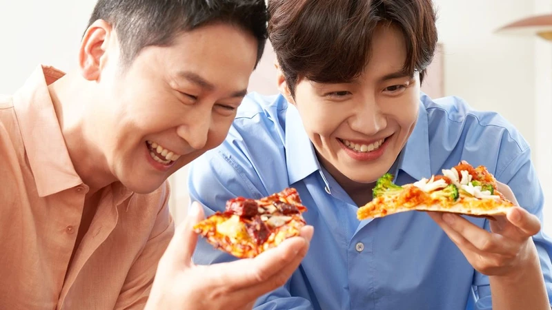 金宣虎代言達美樂比薩