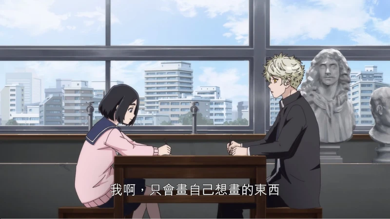 ▲▼得到森學姐的鼓勵，八虎決定用自己的方法說服媽媽。（圖／Netflix）