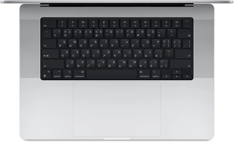 2021 MacBook Pro全新機身設計，專業級黑色巧控鍵盤
