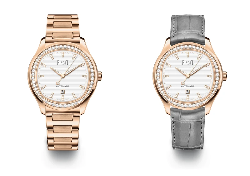 PIAGET Polo系列月白色日期顯示18K玫瑰金鑽石腕錶、PIAGET Polo系列月白色日期顯示18K玫瑰金鑽石腕錶。 PIAGET Polo系列月白色日期顯示18K玫瑰金鑽石腕錶、PIAGET Polo系列月白色日期顯示18K玫瑰金鑽石腕錶。