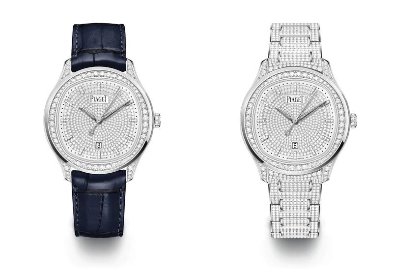 PIAGET Polo系列日期顯示18K白金高級珠寶鑽石腕錶、PIAGET Polo系列日期顯示18K白金頂級珠寶鑽石腕錶。 PIAGET Polo系列日期顯示18K白金高級珠寶鑽石腕錶、PIAGET Polo系列日期顯示18K白金頂級珠寶鑽石腕錶。