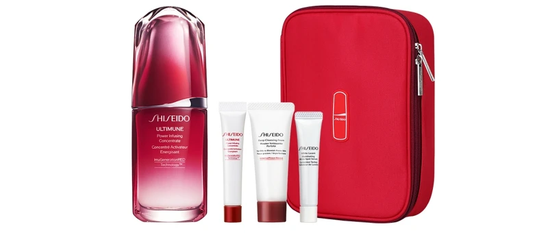 台北SOGO忠孝館新櫃開幕優惠組合,把資生堂「小紅瓶」立刻帶回家。 台北SOGO忠孝館新櫃開幕優惠組合,把資生堂「小紅瓶」立刻帶回家。