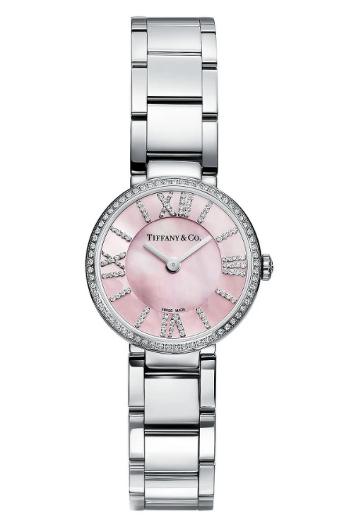 Tiffany Atlas系列手錶,錶徑24mm,參考售價NT184,000。 Tiffany Atlas系列手錶,錶徑24mm,參考售價NT184,000。