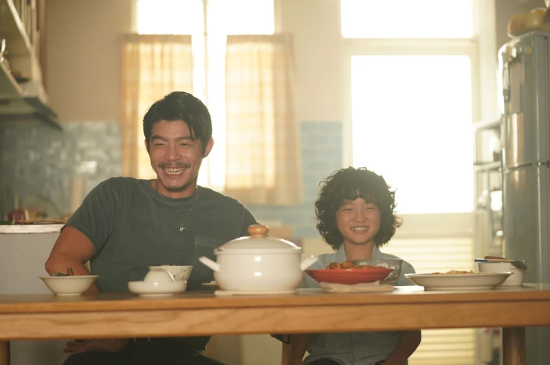 (左)王柏傑(右)白潤音 柏傑讚賞潤音演技很穩有大將之風