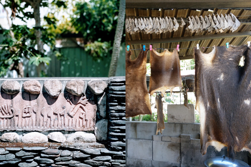 入山前要祭拜祖靈。