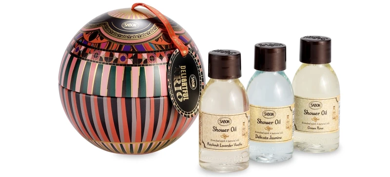 SABON 2021聖誕流金年華迷你沐浴油彩球,NT980 SABON 2021聖誕流金年華迷你沐浴油彩球,NT980