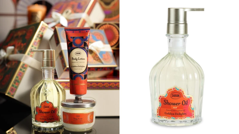 SABON 2021聖誕流金年華沐浴油450ml,NT1,280 SABON 2021聖誕流金年華沐浴油450ml,NT1,280