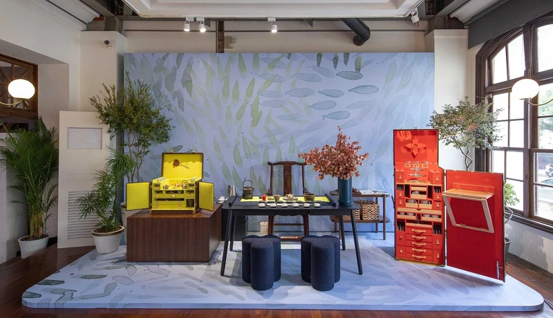 「路易威登 Savoir Faire 工藝展」展區