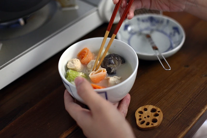 豆乳雞白湯是美味無負擔的鍋底選擇。 豆乳雞白湯是美味無負擔的鍋底選擇。