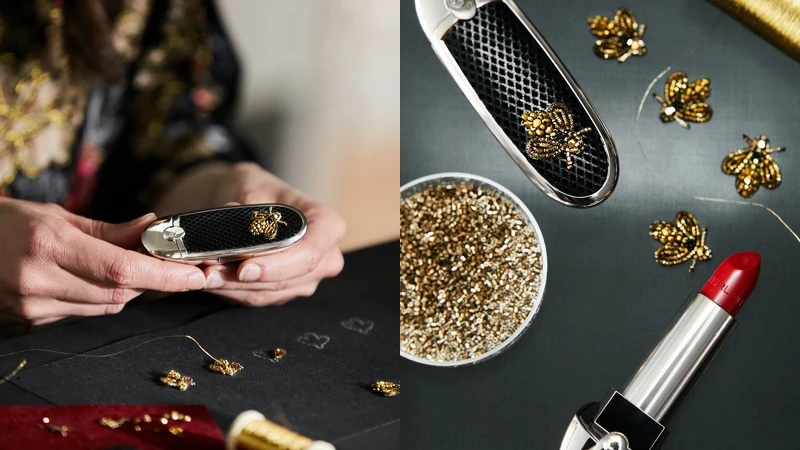 嬌蘭2021聖誕彩妝紅寶之吻鎏金限量套組，NT11,200