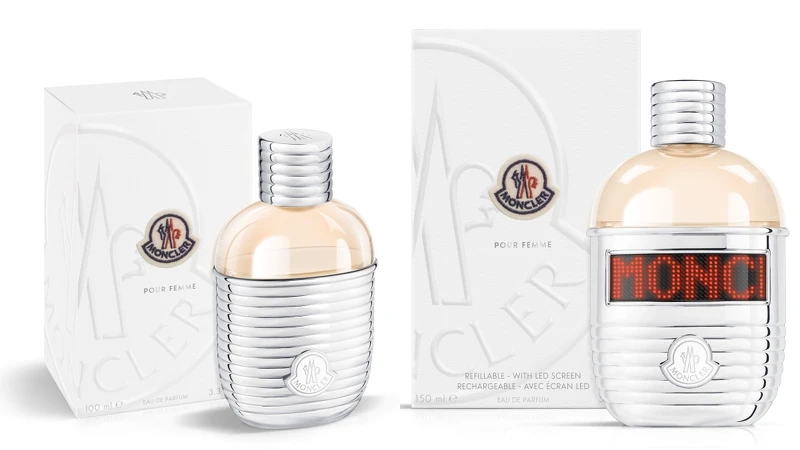 Moncler 2021女香Moncler Pour Femme 60ml，NT2,800、100ml，NT4,200、150ml，NT6,300、150ml補充瓶，NT4,550