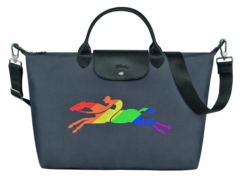 Longchamp Le Pliage Rainbow手提包，售價NT$8,700