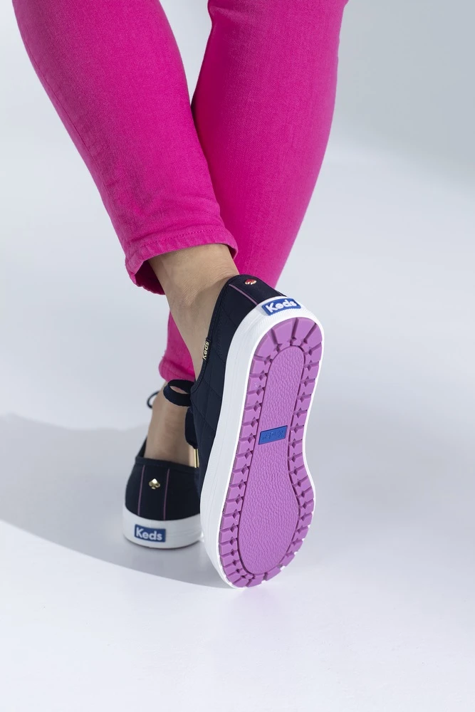 KICKSTART TRX質感格紋休閒鞋，NT2,890