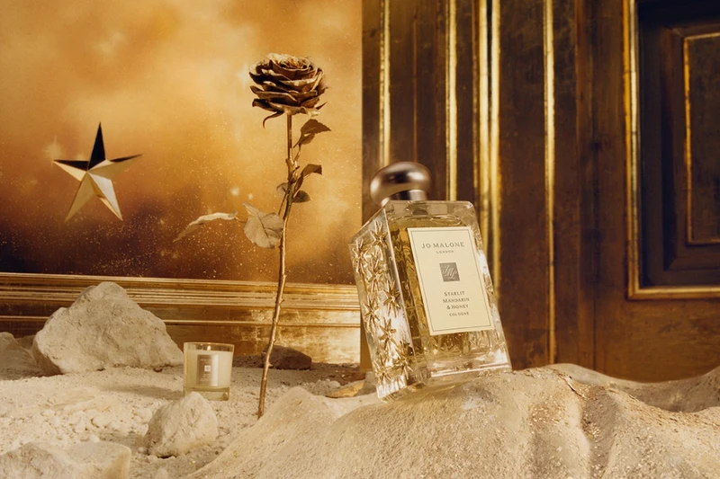 Jo Malone London 2021星光聖誕限定香水-星光柑橘與蜂蜜古龍水Starlit Mandarin & Honey Cologne。
