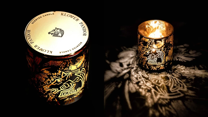 KP秘境之心香氛蠟燭。 KP秘境之心香氛蠟燭。