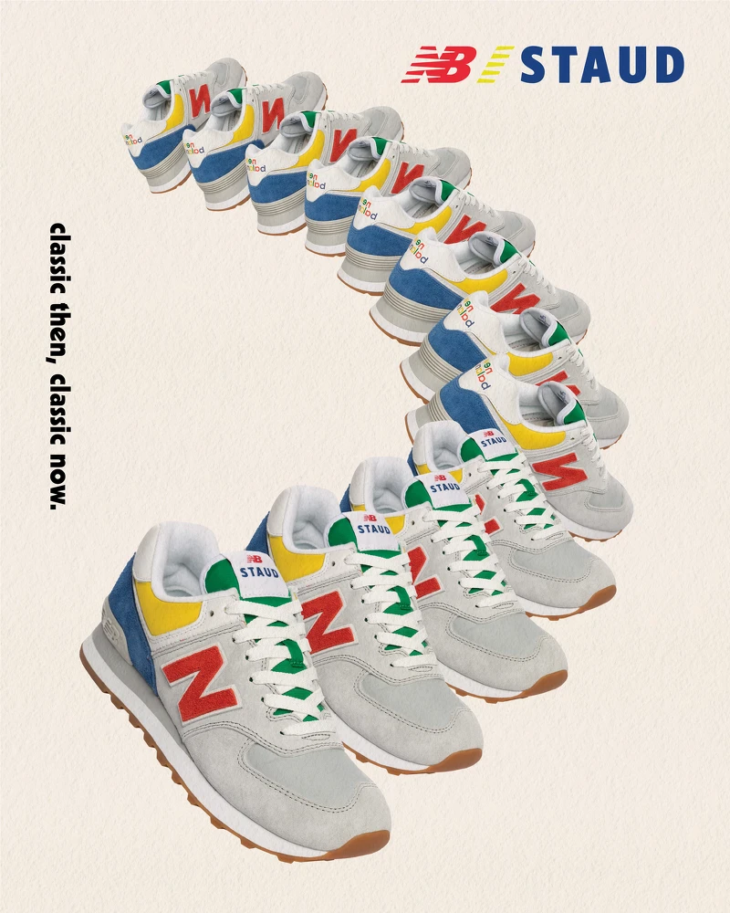 New Balance X Staud聯名系列574,NT3,280 New Balance X Staud聯名系列574,NT3,280