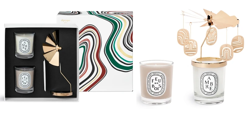 diptyque 2021聖誕系列旋轉燭罩禮盒70g*2，NT4,650