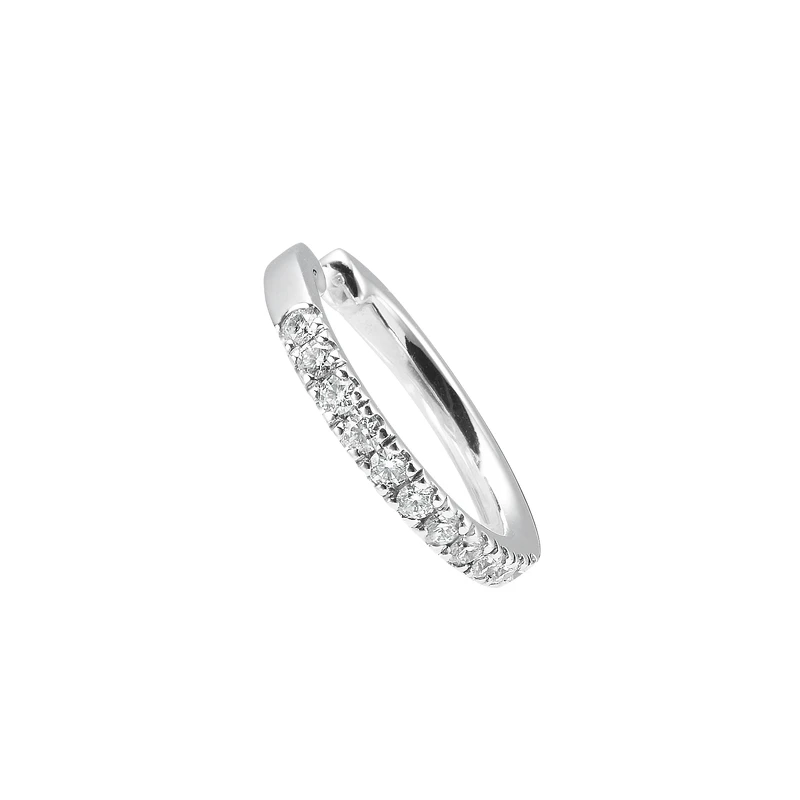 MIKIMOTO鑽石耳骨夾 18K白金鑲嵌鑽石約0.13ct，參考價格NT$ 40,000 *台北101旗艦店搶先上市*