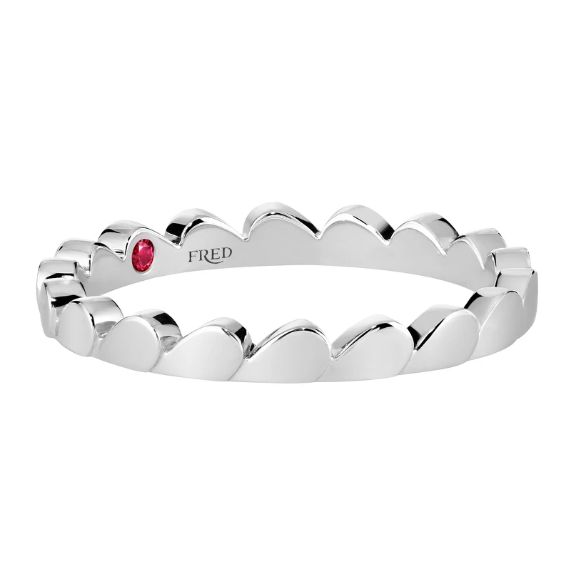 Pretty Woman Par Amour Collection 半心型鉑金對戒 TWD 83,900