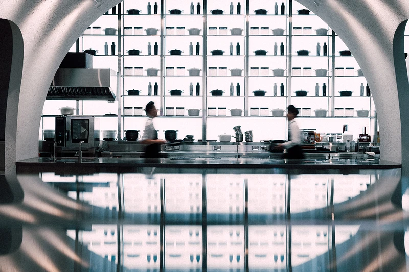 zonezone 概念店的吧檯空間。 zonezone 概念店的吧檯空間。