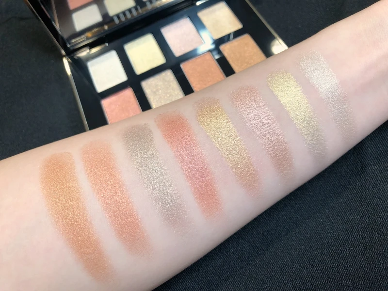 Bobbi Brown芭比波朗2021聖誕星耀紐約鑽石眼影盤手部試色。 Bobbi Brown芭比波朗2021聖誕星耀紐約鑽石眼影盤手部試色。