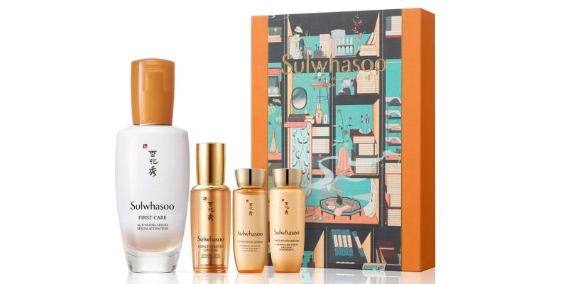Sulwhasoo雪花秀2021Holiday Collection潤燥養膚精華90ml藏寶閣禮盒，NT3,880