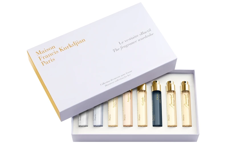 Maison Francis Kurkdjian(MFK) 2021 Fragrance Wardrobe for Her女士香氛衣櫥11ml*8，NT6,980