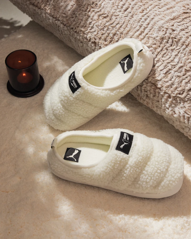 Puma SCUFF毛絨拖鞋