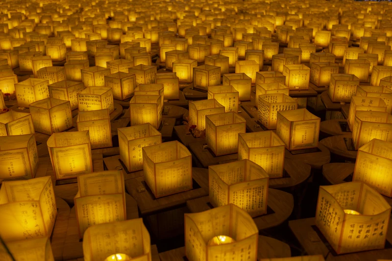 ▲放水燈是下元節活動之一。（示意圖 / 翻攝自Flickr作者台湾でSamuel in Taiwan）