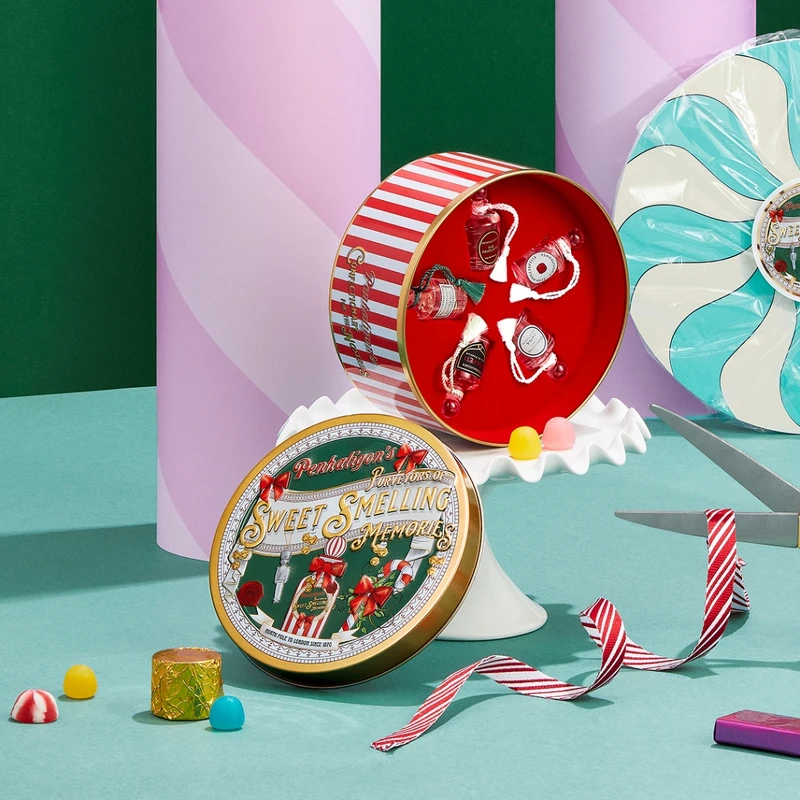 Penhaligon’s潘海利根2021聖誕女士香氛組合情境。