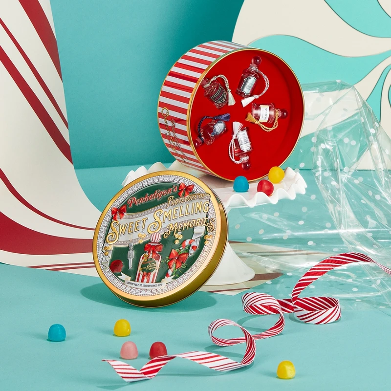 Penhaligon’s潘海利根2021聖誕男士香氛組合情境。