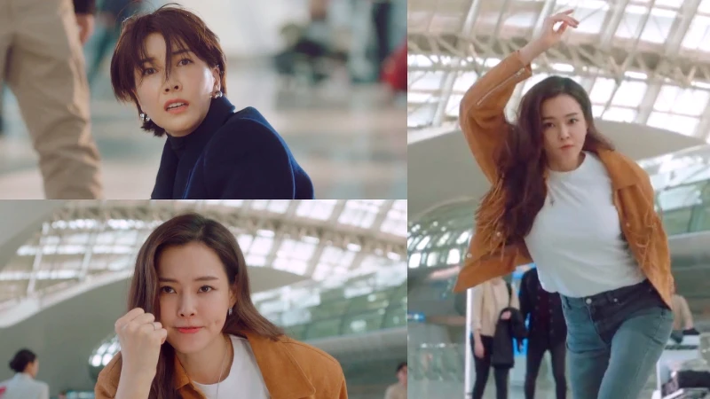 雙重人生李荷妮機場帥氣逮住陳瑞妍 雙重人生李荷妮機場帥氣逮住陳瑞妍