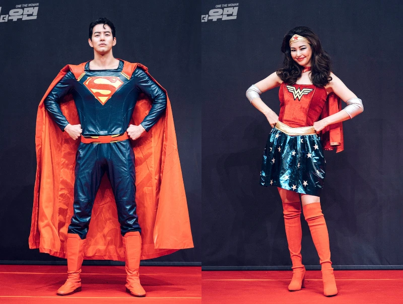 one the woman 雙重人生李相侖李荷妮扮超人 one the woman 雙重人生李相侖李荷妮扮超人