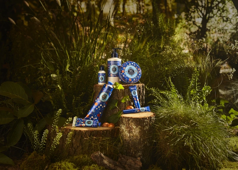 L’OCCITANE歐舒丹豐收乳油木系列情境照。