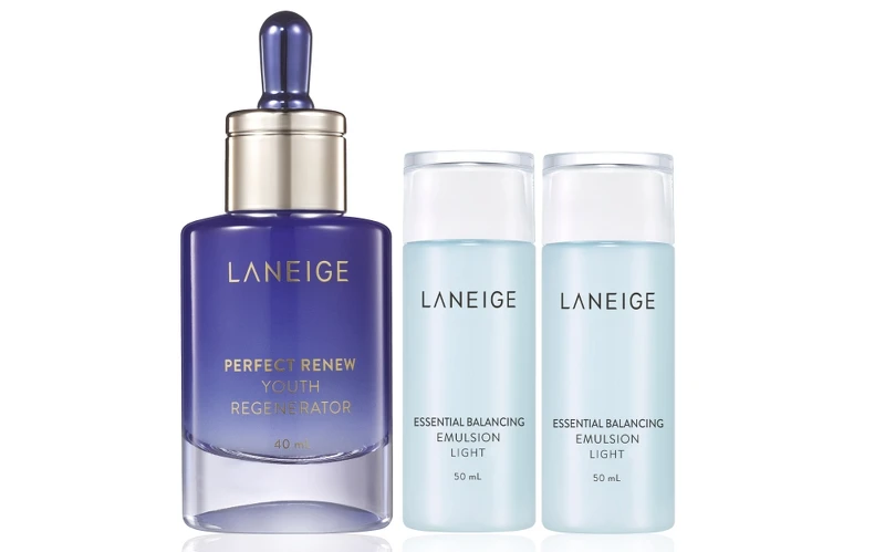 LANEIGE蘭芝Dreamland聖誕緊緻充電組，NT2,400(價值NT3,358、71折)