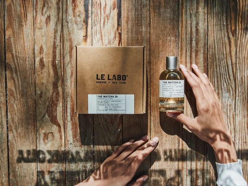 LE LABO 2021年新香水「THÉ MATCHA 26末茶26 淡香精」情境圖。 LE LABO 2021年新香水「THÉ MATCHA 26末茶26 淡香精」情境圖。