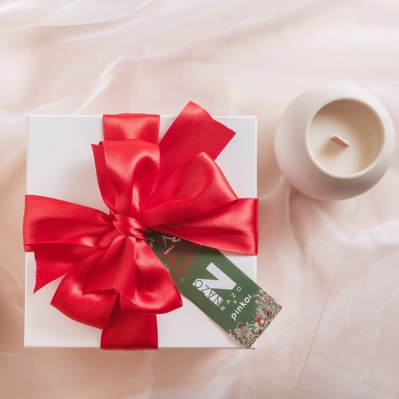 NAZO香氛按摩蠟燭聖誕禮盒原價NT1,800、特價NT1,620(圖/Pinkoi)。 NAZO香氛按摩蠟燭聖誕禮盒原價NT1,800、特價NT1,620(圖/Pinkoi)。