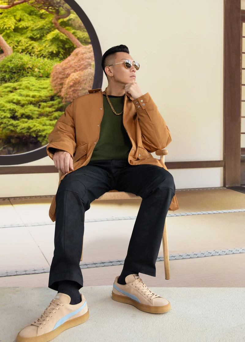 Suede Crepe KITSUNE，NT4,880