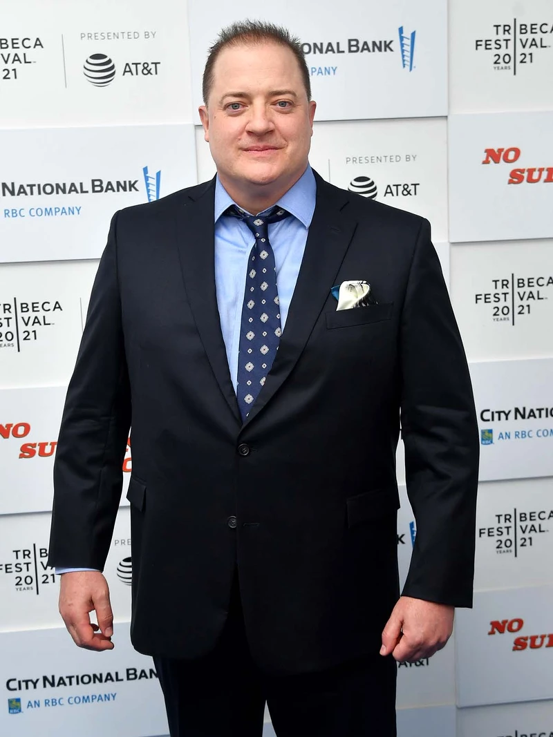 2021年布蘭登費雪出席《匪類》電影首映會