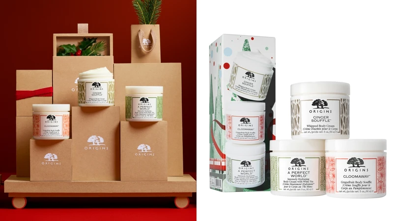 品木宣言2021聖誕舒芙蕾三件組(薑味暖暖香氛舒芙蕾90ml、葡萄柚閒情香氛舒芙蕾90ml、白毫銀針護體凝霜90ml),NT1,300 品木宣言2021聖誕舒芙蕾三件組(薑味暖暖香氛舒芙蕾90ml、葡萄柚閒情香氛舒芙蕾90ml、白毫銀針護體凝霜90ml),NT1,300