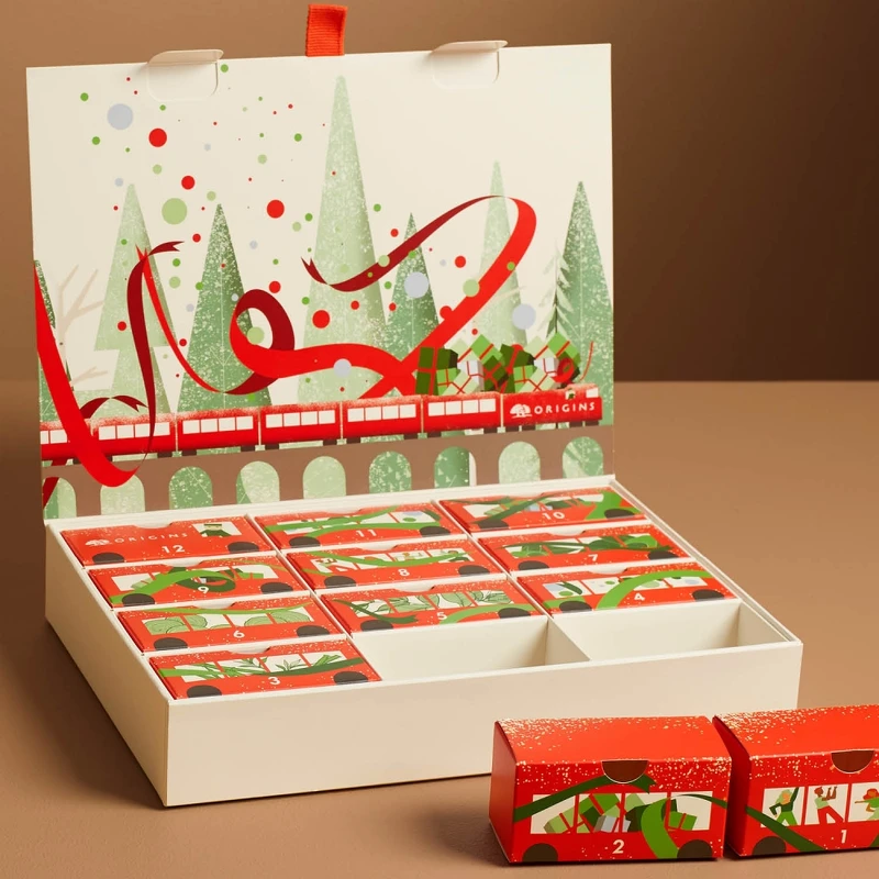 品木宣言2021聖誕特快車倒數月曆情境照。 品木宣言2021聖誕特快車倒數月曆情境照。