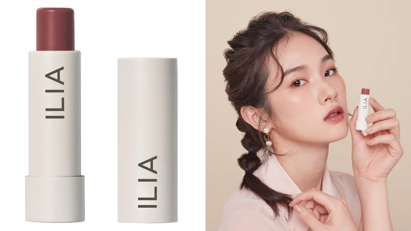 ILIA淨透裸光潤唇膏(#03 Memoir奶霜無花果)4.4g，NT950